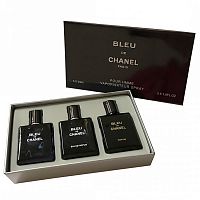 Парфюмерный набор Chanel Bleu De Chanel 3x30 ml оптом в Челябинск 